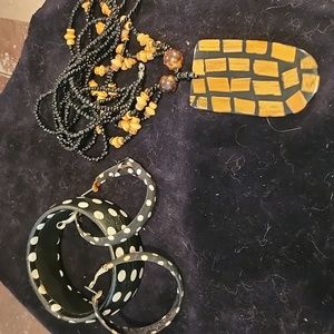 Necklace and bracelet